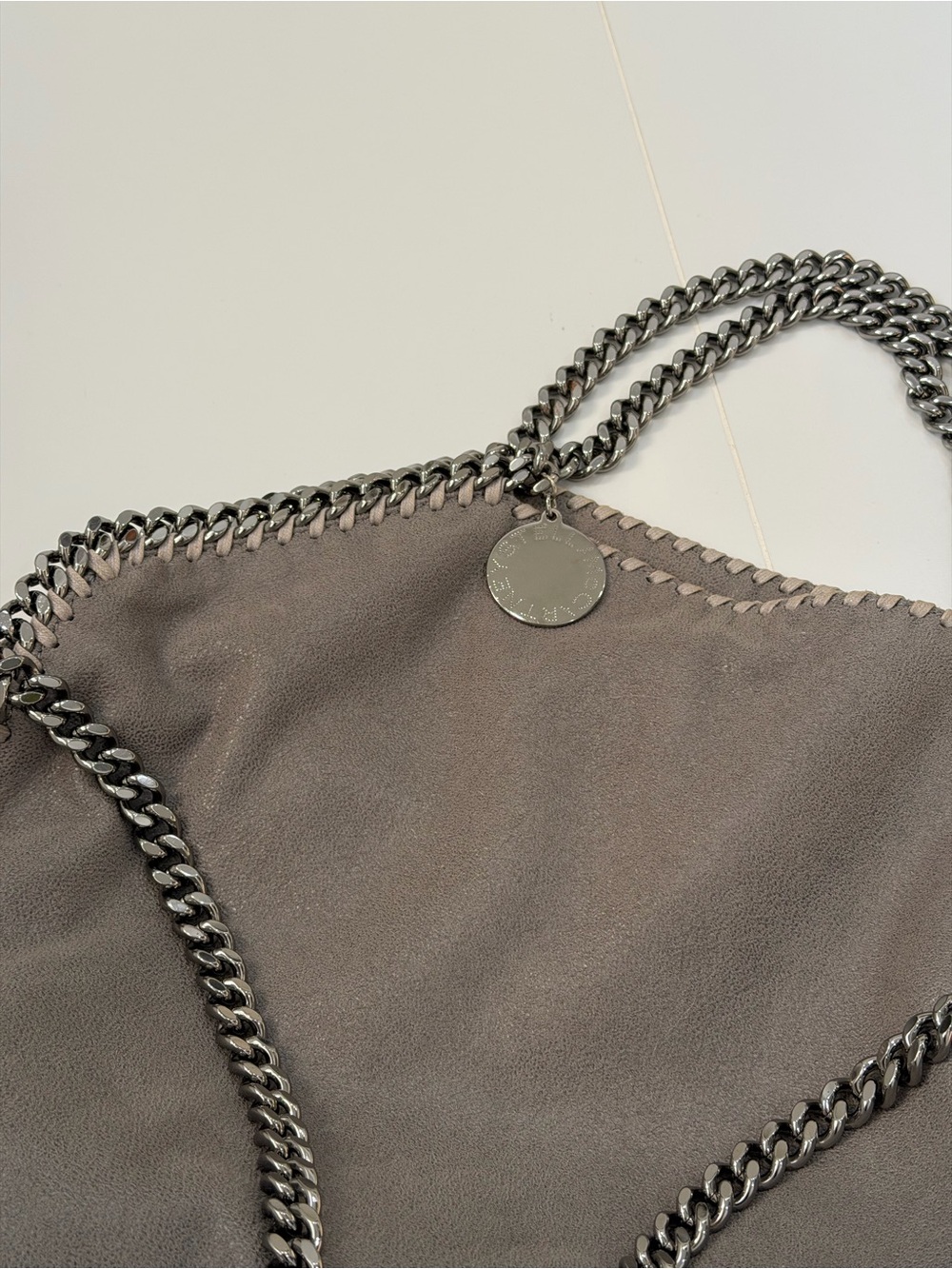 Stella McCartney Falabella Medium Leather Shoulder Bag - Picture 6 of 11